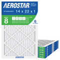 Aerostar 14x22x1 air filter — type shown; confirm exact size in title