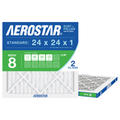 Aerostar 24x24x1 air filter — type shown; confirm exact size in title