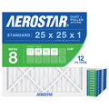 Aerostar 25x25x1 air filter — type shown; confirm exact size in title