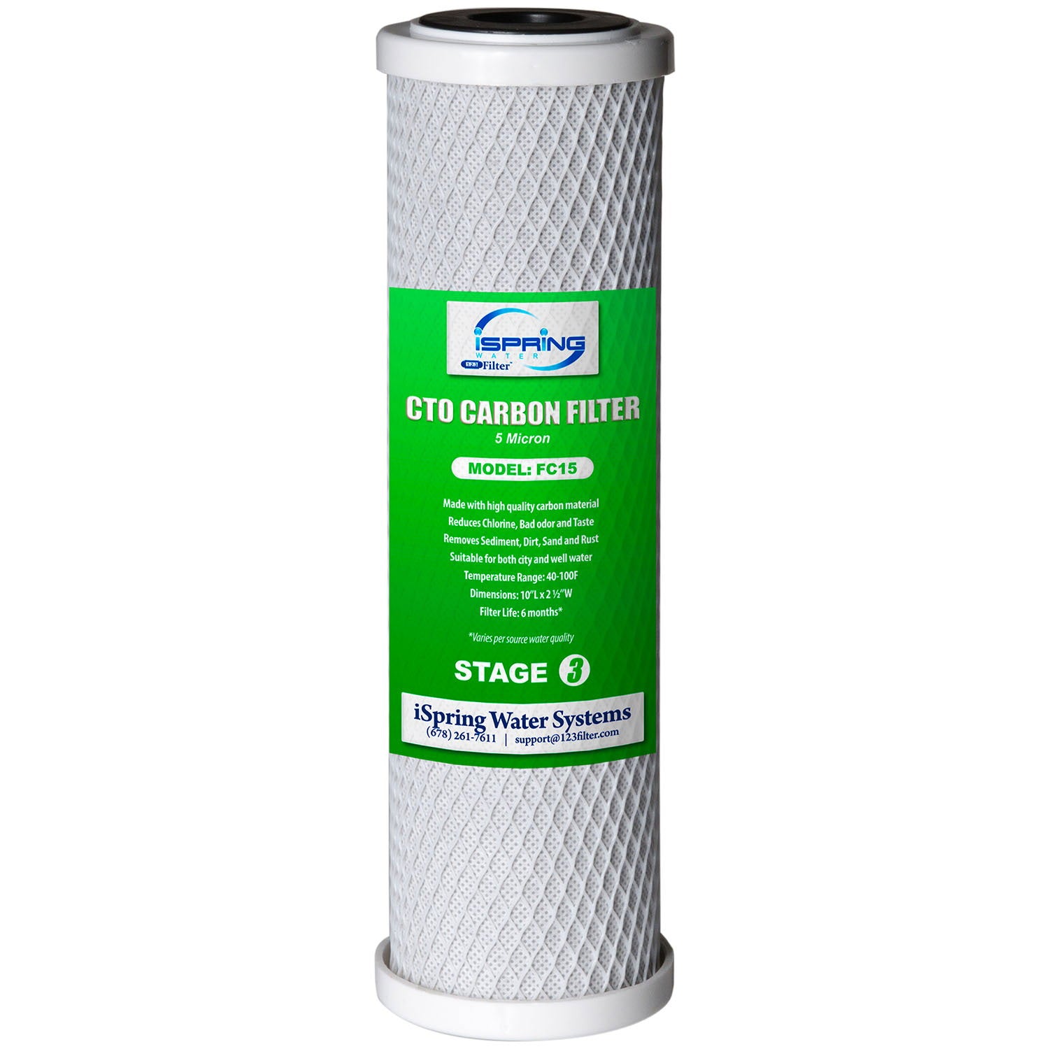 Caliza iSpring FC15 Carbon Cartridge